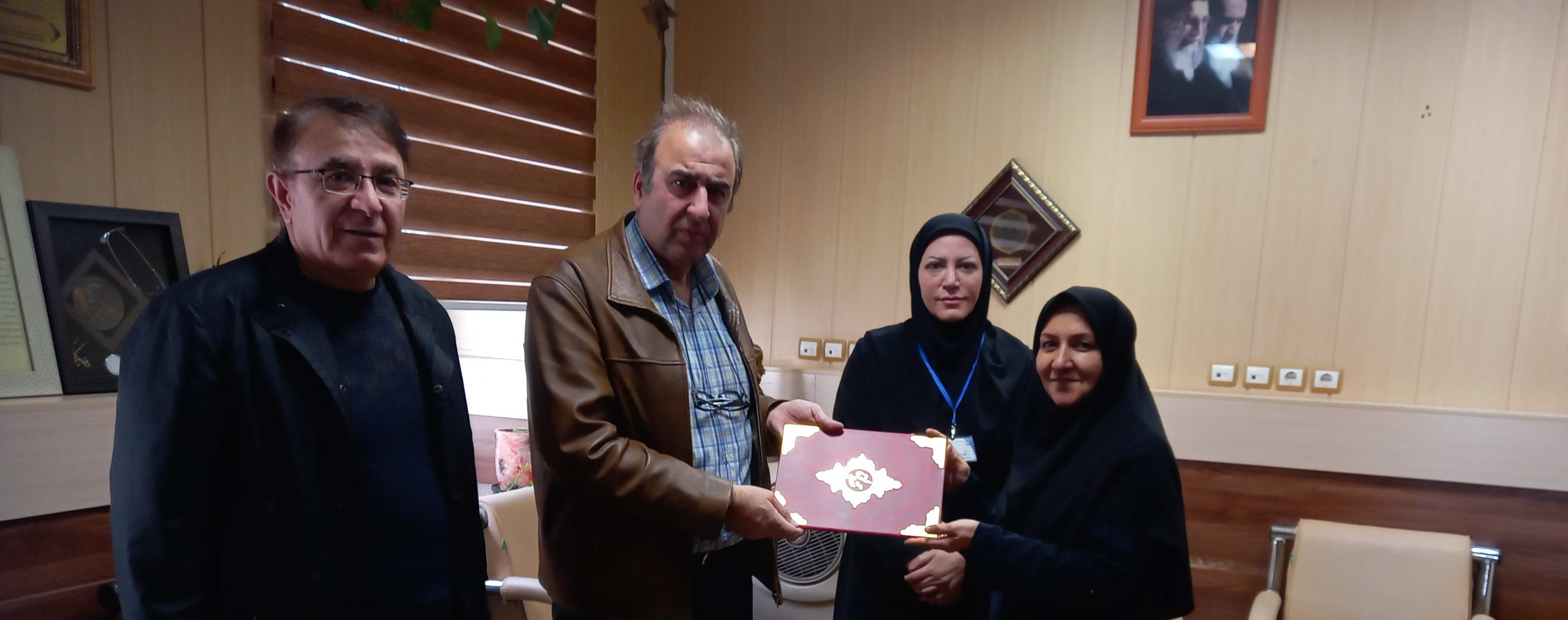 مراسم گرامیداشت روز جهانی بهداشت محیط در بیمارستان بوعلی