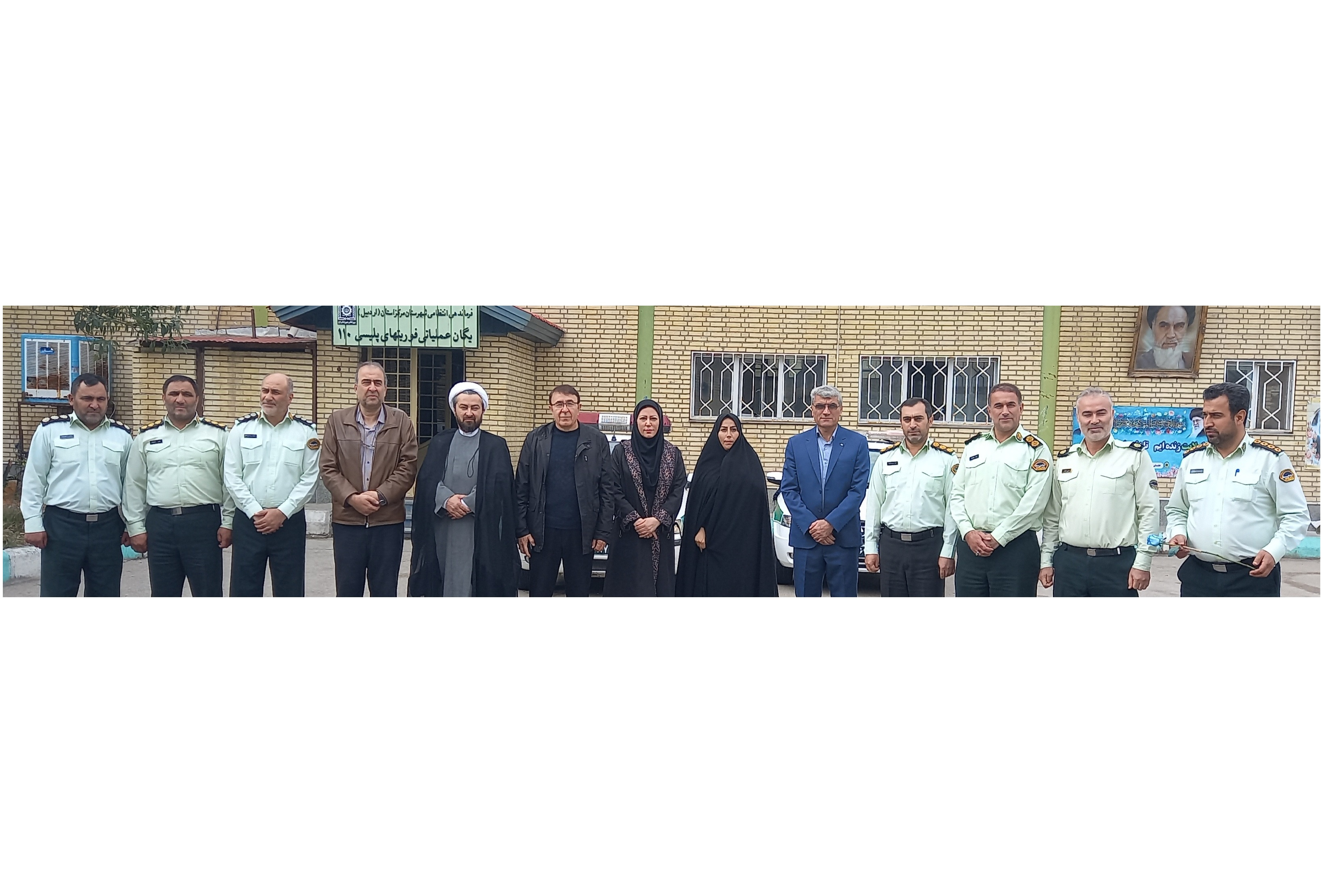 دیدار با پرسنل زحمتکش نیروی انتظامی بمناسبت هفته ی نیروی انتظامی