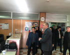 بازدید رئیس دانشگاه علوم پزشکی اردبیل از بیمارستان بوعلی