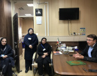 معارفه خانم مهدیلو بعنوان مترون بیمارستان بوعلی