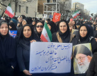 شرکت پرسنل بیمارستان بوعلی در راهپیمایی به پاس شهدای عزیز نبرد مقاومت ملی ایرانیان در مقابل آمریکا و رژیم صیونیستی
