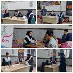 بمناسبت هفته بسیج ویزیت رایگان پرستاران بیمارستان بوعلی