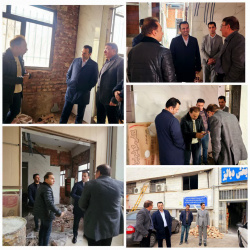 بازدید سرزده مدیریت شرکت اشجع باطری و هیئتِ مهندسیِ همراه از پیشرفت پروژه