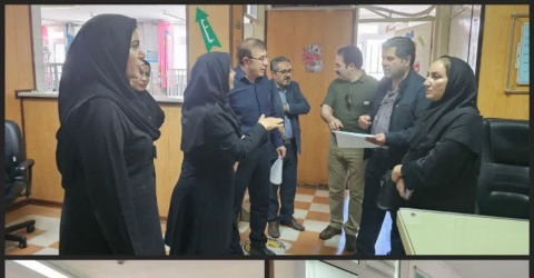بازدید تیم مدیریت اجرایی و اعضای معاونت دانشگاه